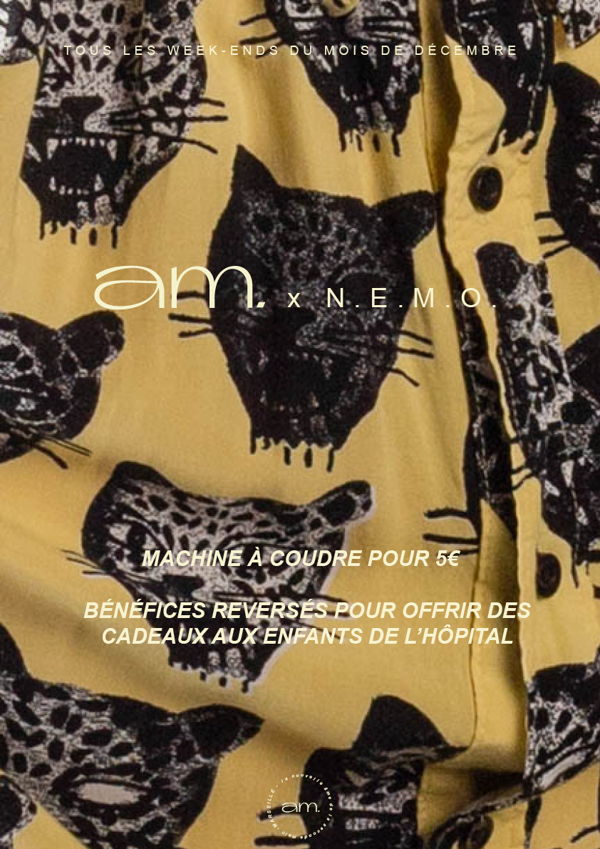 Création d'une marque de friperie et réalisation d'une collection de vêtements unisexes avec Benjamin Caron