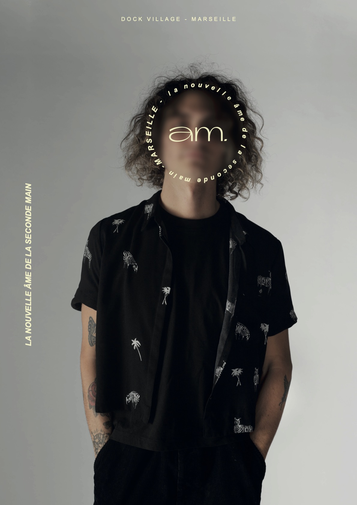 Création d'une marque de friperie et réalisation d'une collection de vêtements unisexes avec Benjamin Caron